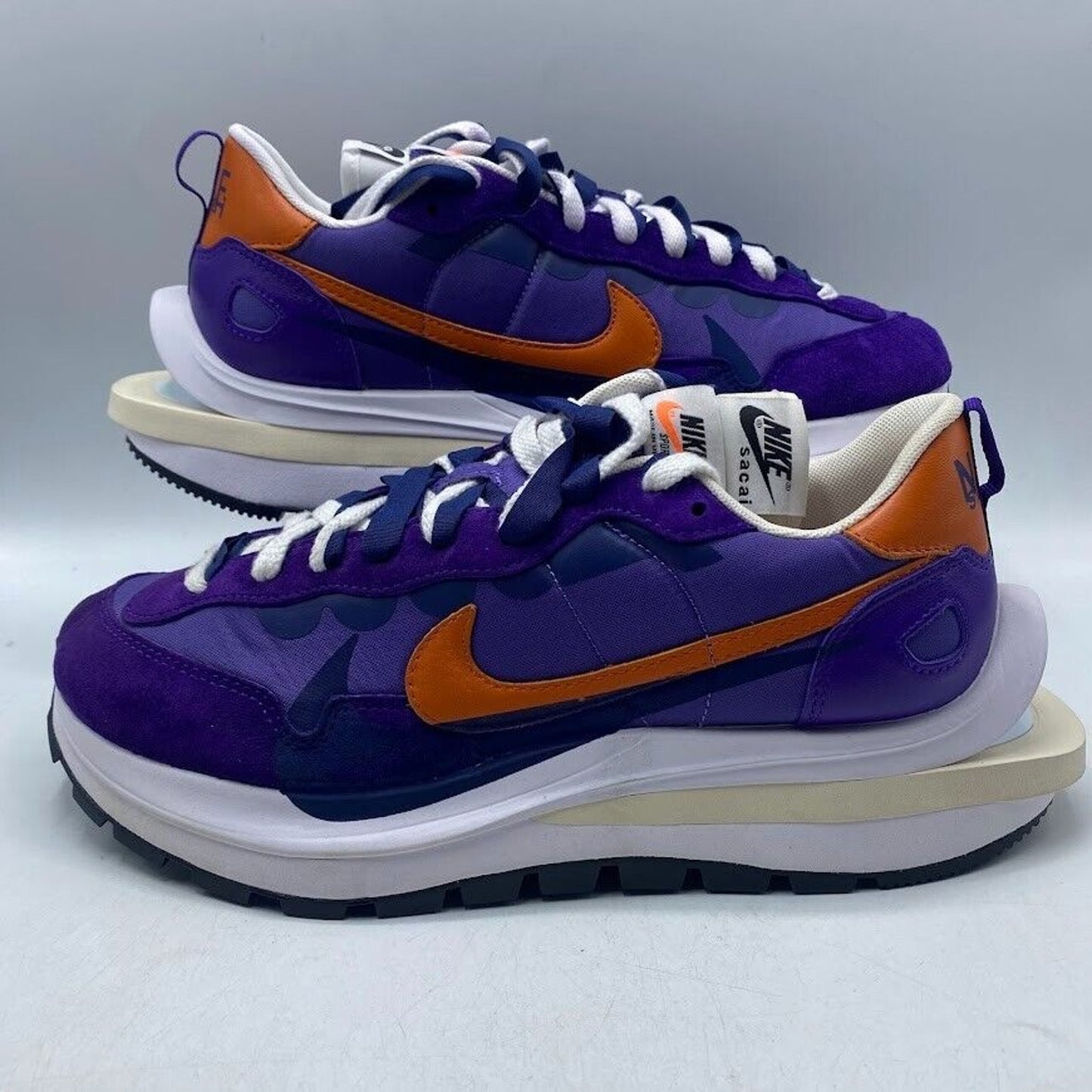 Nike Vaporwaffle Sacai Dark Iris Purple Orange DD1875-500 NEW