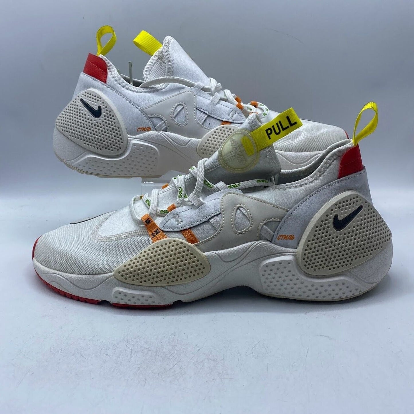 Nike Huarache E.D.G.E. x Heron Preston White CD5779-100 NEW NO LID