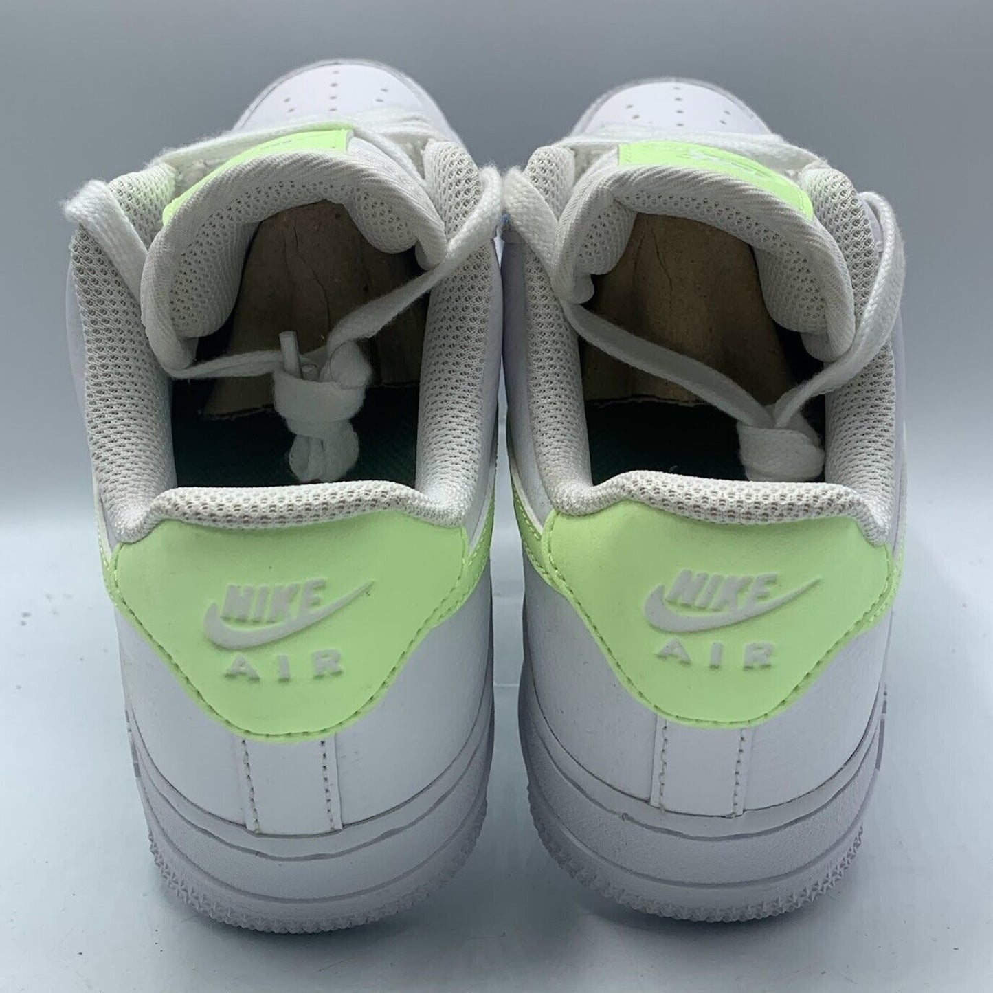 Nike Air Force 1 '07 White Volt 315115-155 NEW NO LID