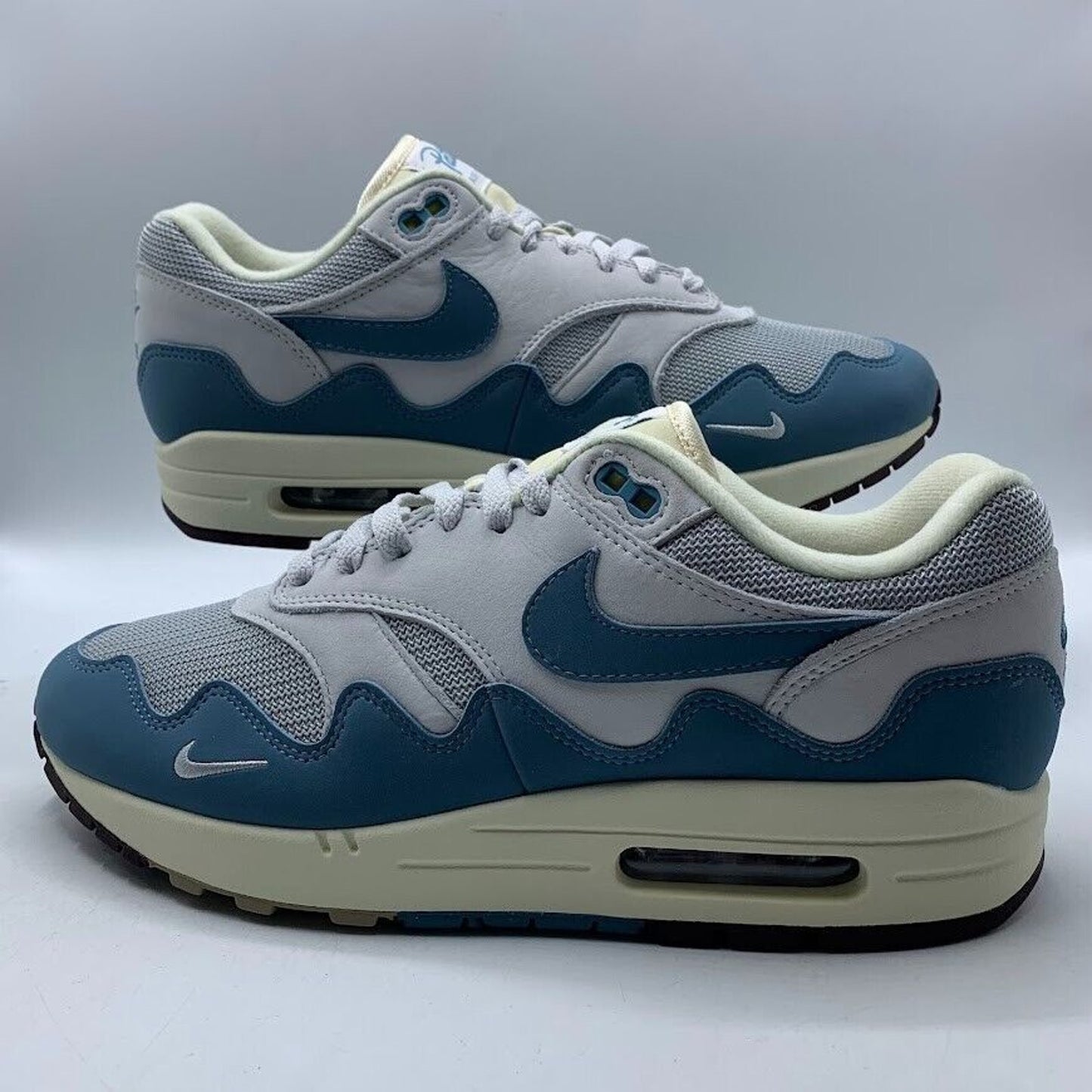 Nike Air Max 1 Patta Waves Noise Aqua Silver DH1348-004 NEW