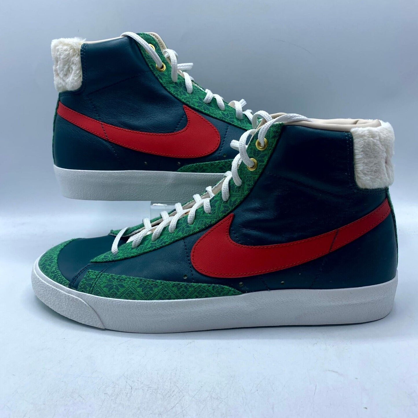 Nike Blazer Mid '77 Vintage Nordic Christmas DC1619-300 NEW NO LID