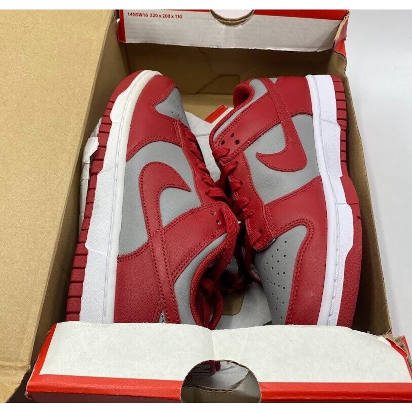 Nike Dunk Low Retro UNLV Red Grey DD1391-002 NEW