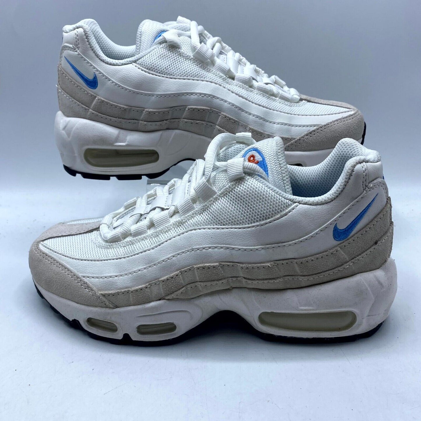 Nike Air Max 95 Summit White University Blue DJ9981-100 NEW NO LID