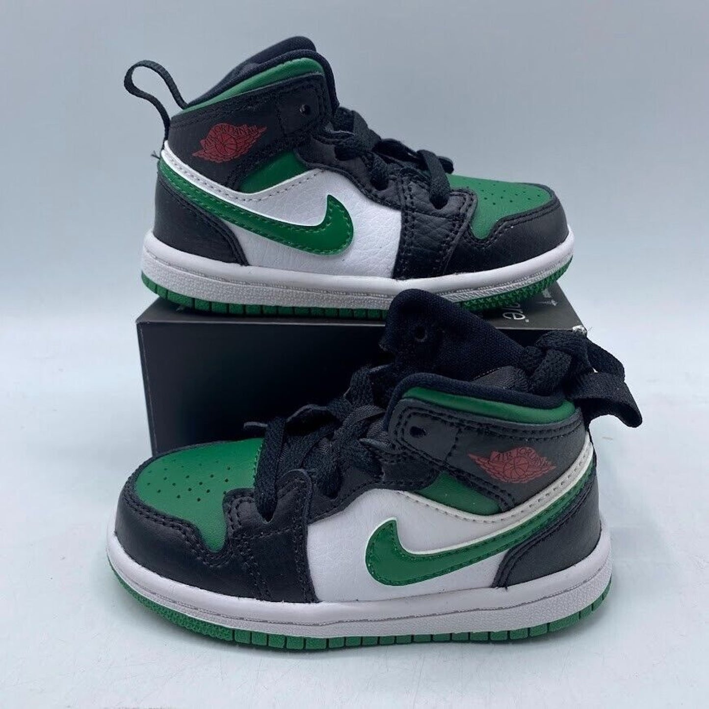 Nike Air Jordan 1 Mid (TD) Pine Green 640735-067 NEW