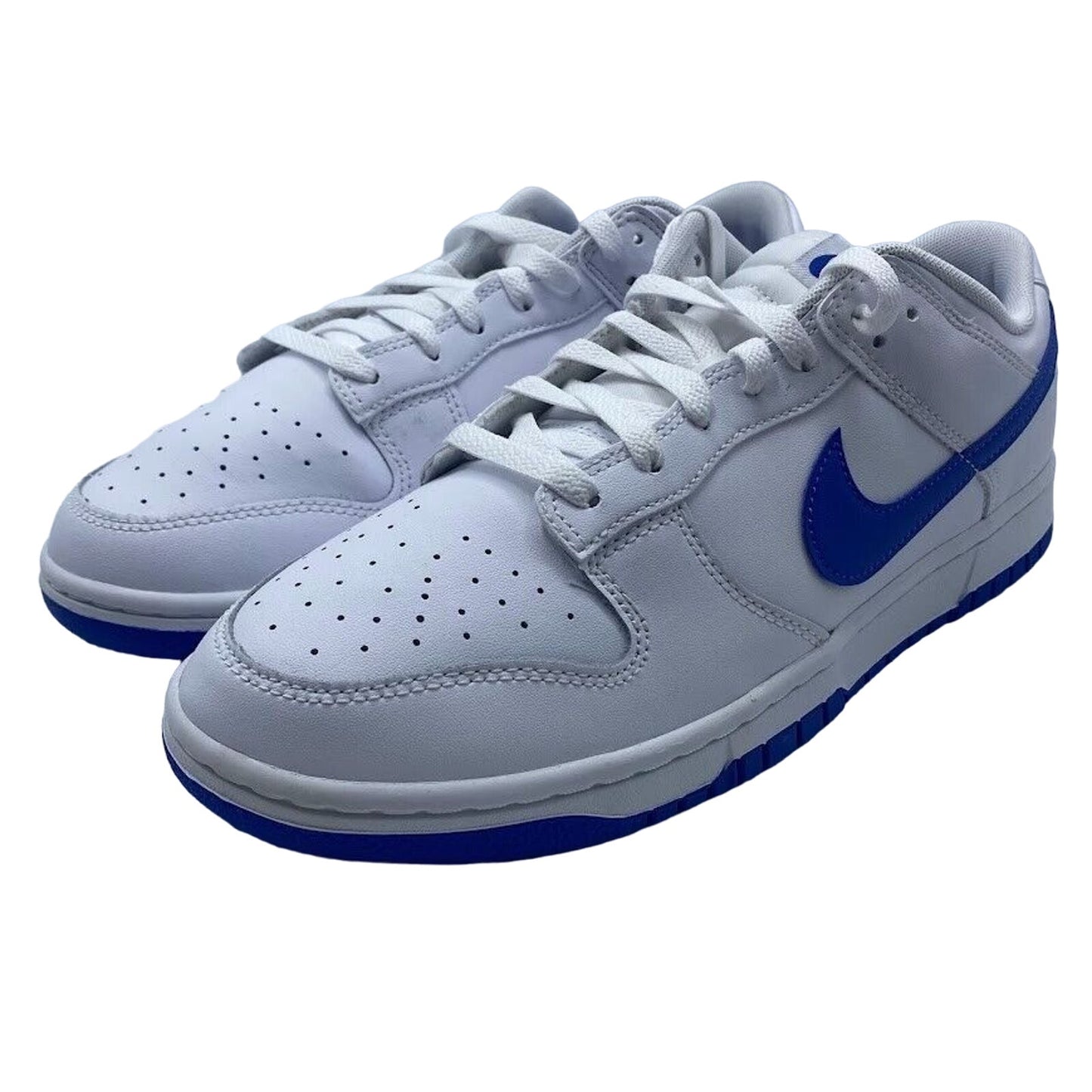 Nike Dunk Low Retro White Hyper Royal Blue DV0831-104 NEW