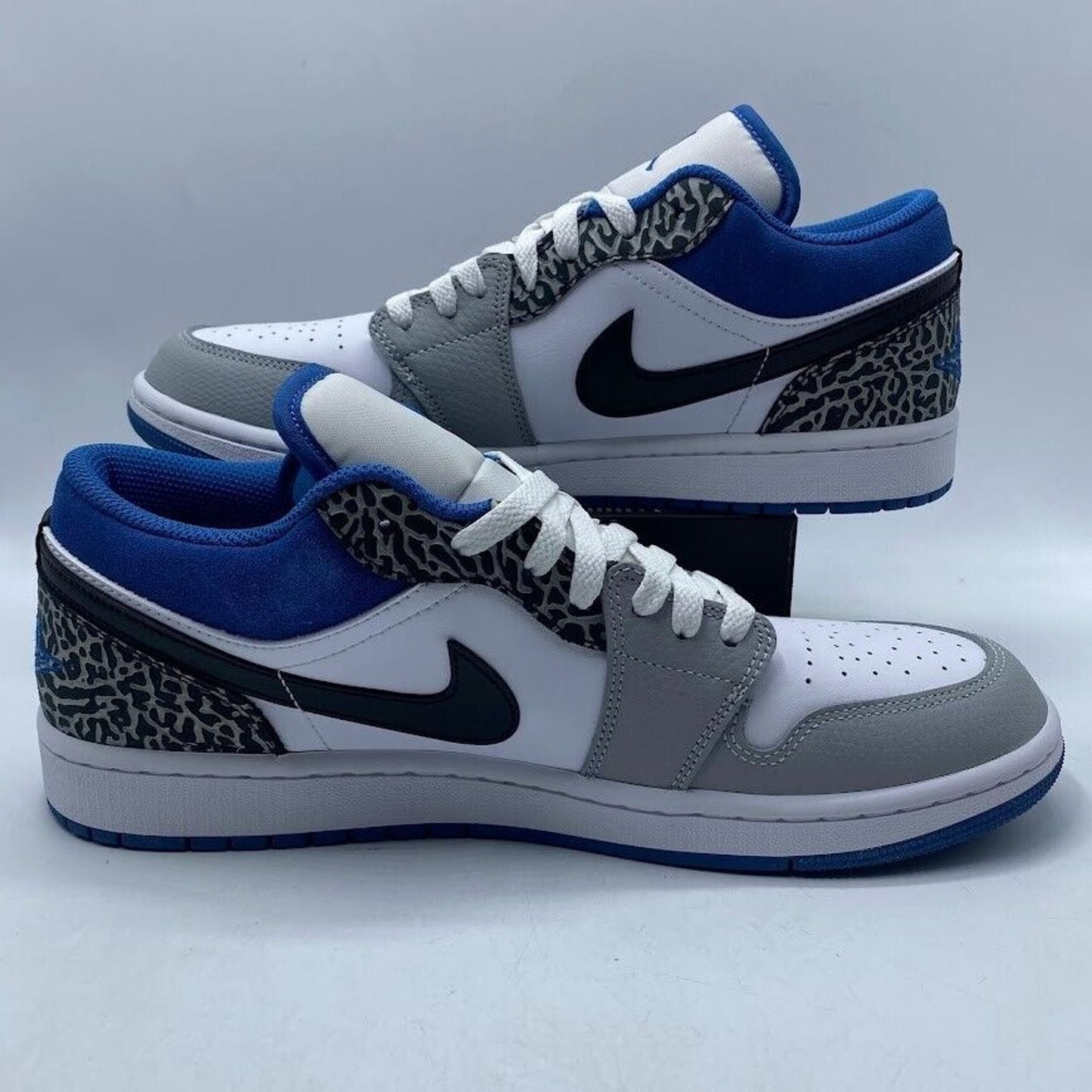 Nike Air Jordan 1 Low SE True Blue Elephant DM1199-140 NEW