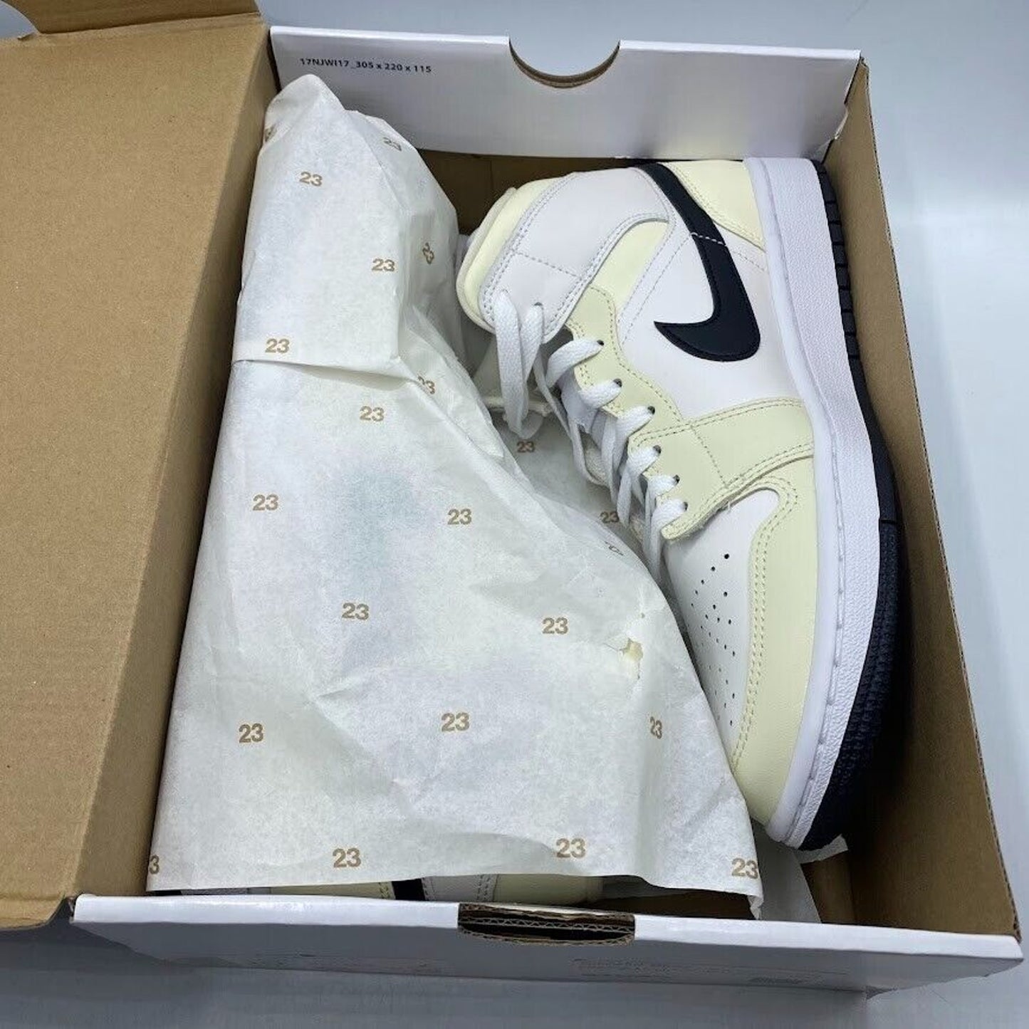 Nike Air Jordan 1 Mid Coconut Milk BQ6472-121 NEW